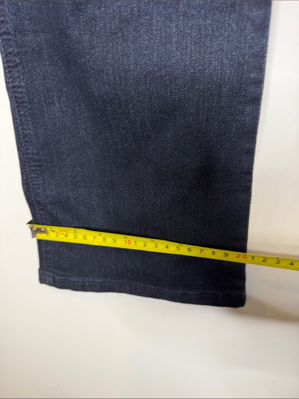 Democracy Sze 4 Dark Blue Women Jean Denim Absolution Flare Leg Closet Staple - Picture 9 of 10